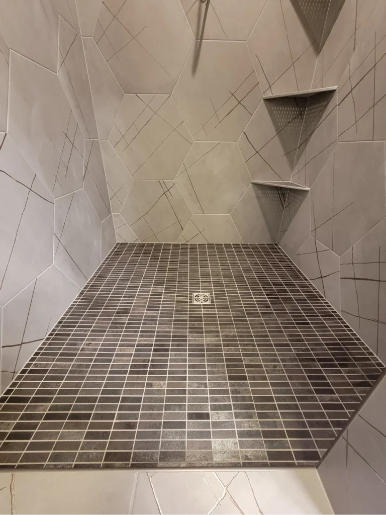 Custom Tile Shower Remodel in West Fargo